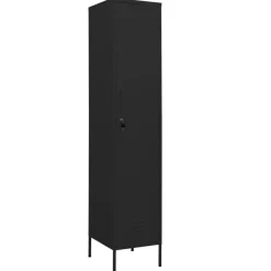 vidaXL Armarios Y Almacenamiento-Armario de taquilla de acero 35x46x180 cm