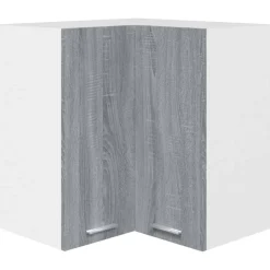 vidaXL Armarios Y Almacenamiento-Armario esquinero colgante "Lyon" 57x57x60 cm madera de ingeniería
