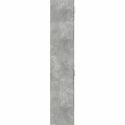 vidaXL Armario estrecho madera ingeniería gris hormigón 30x42,5x225 cm Gris hormigón New