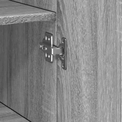 vidaXL Armarios Y Almacenamiento-Armario estrecho madera ingeniería 30x42,5x225 cm