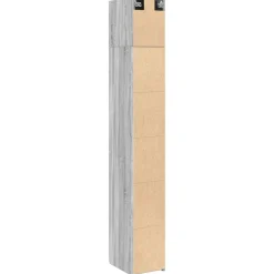 vidaXL Armarios Y Almacenamiento-Armario estrecho madera ingeniería 30x42,5x225 cm