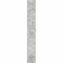 vidaXL Armario Gris Concreto 55 x 25 x 189 cm Madera de ingeniería Gris hormigón