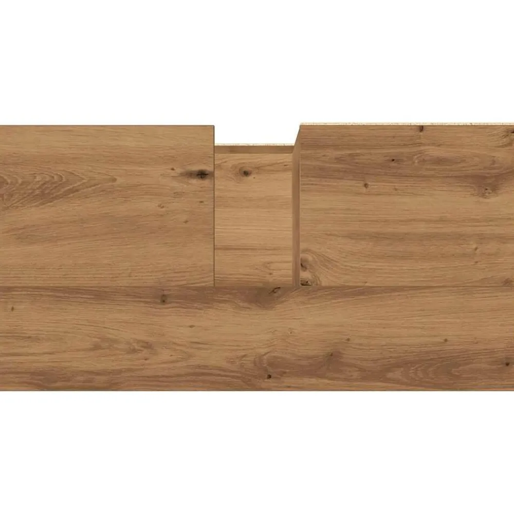 vidaXL Armario lavabo baño madera ingeniería 65x33x60 cm Roble artisan Best