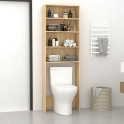 vidaXL Accesorios Para Electrodomésticos-Armario lavadora 64x24x190 cm