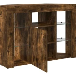 vidaXL Muebles Tv-Armario LED para TV de Esquina 100x40x68cm
