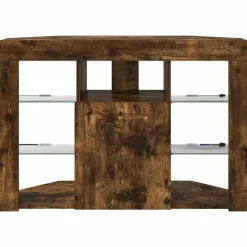 vidaXL Muebles Tv-Armario LED para TV de Esquina 100x40x68cm