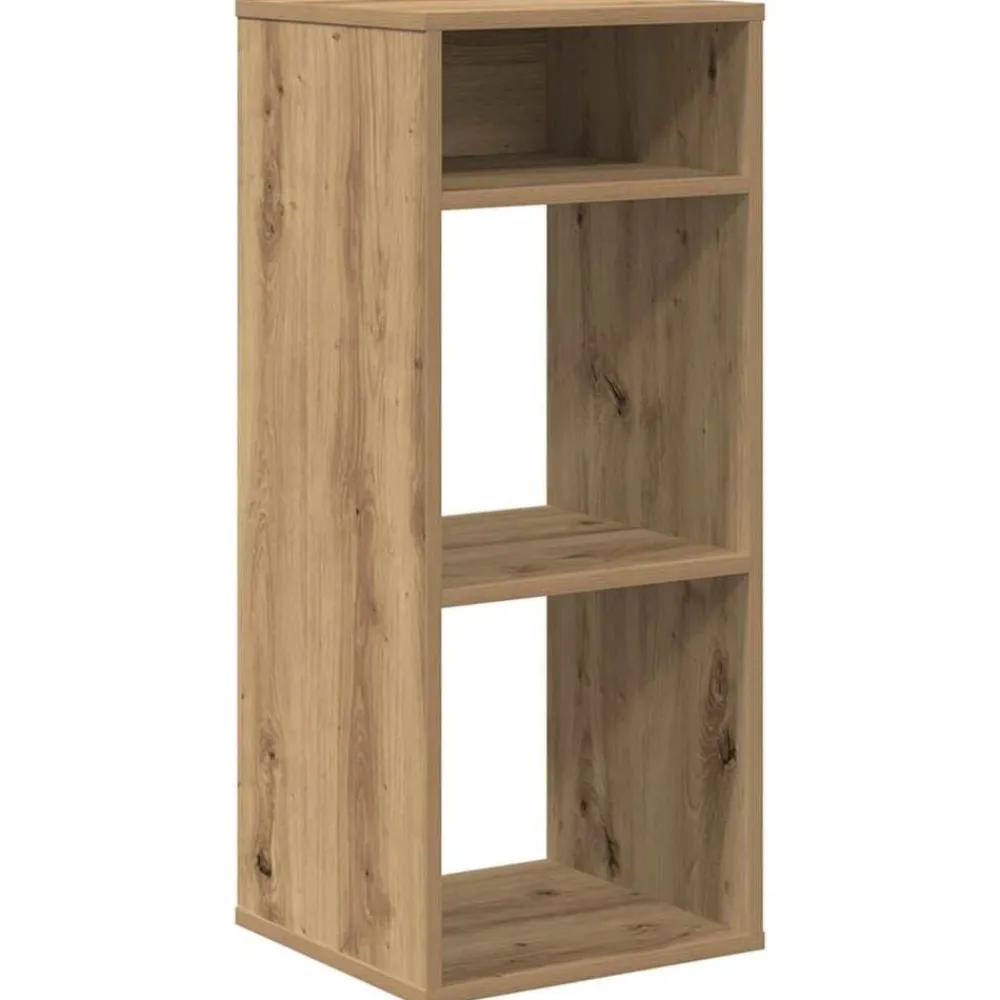 vidaXL Armario libros madera ingeniería 34x31x80 cm Roble artisan