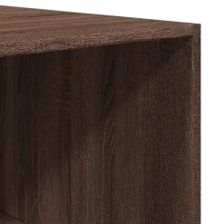vidaXL Armarios Y Almacenamiento-Armario madera de ingeniería color roble marrón 80x50x200 cm