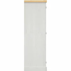 vidaXL Armarios Y Almacenamiento-Armario madera de pino Mexicano estilo Corona 3 puertas