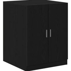 vidaXL Armario para lavadora 2 pcs 70,5 x 71,5 x 181,5 cm Roble negro Clearance