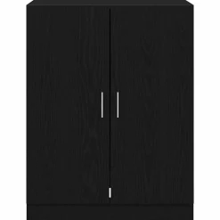 vidaXL Armario para lavadora 2 pcs 70,5 x 71,5 x 181,5 cm Roble negro Clearance