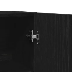 vidaXL Armario para lavadora 2 pcs 70,5 x 71,5 x 181,5 cm Roble negro Clearance