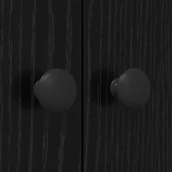 vidaXL Armario para lavadora 68 x 48,5 x 194 cm Roble negro