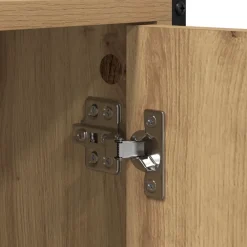 vidaXL Accesorios Para Electrodomésticos-Armario para lavadora Roble artesanal 68 x 48,5 x 194 cm