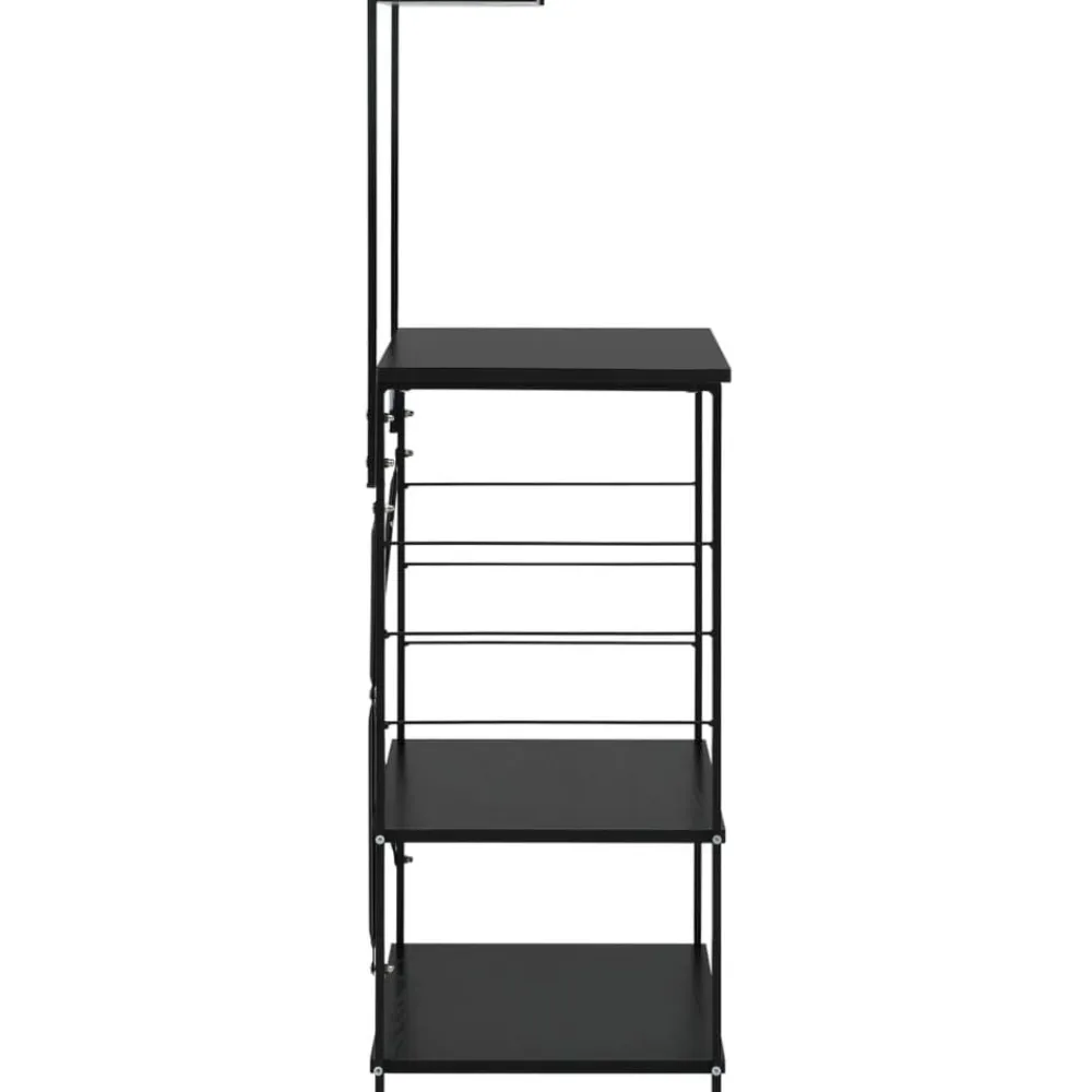 vidaXL Cocina Y Comedor-Armario para microondas madera ingeniería 60x39,6x123 cm