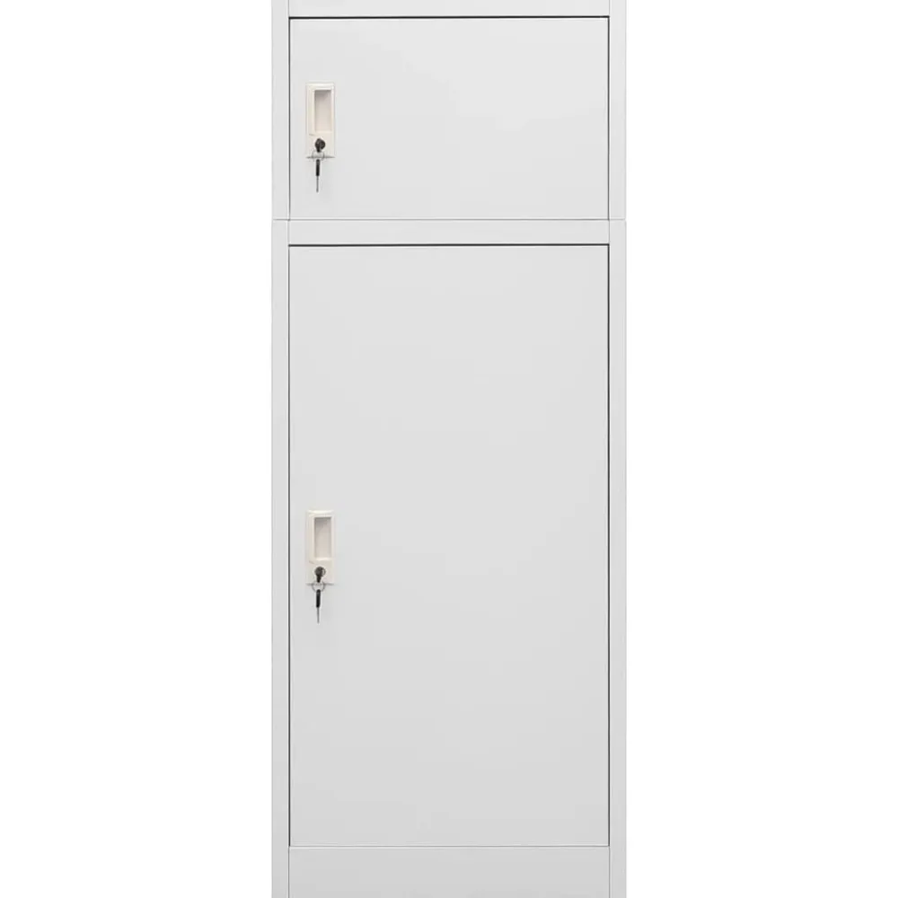 vidaXL Actividades Al Aire Libre-Armario para sillas de montar acero 53x53x140 cm