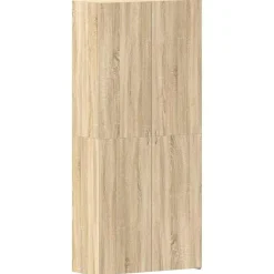 vidaXL Productos Del Hogar-Armario para Zapatos con estante Marrón 80 x 35.5 x 180 cm