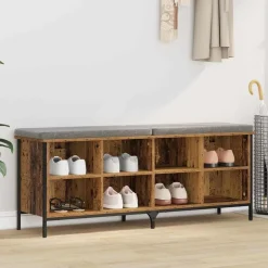 vidaXL Productos Del Hogar-Armario para Zapatos con estante 131 x 35 x 50 cm