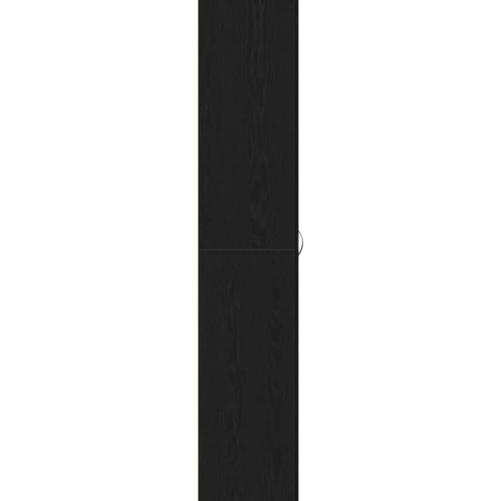 vidaXL Productos Del Hogar-Armario para Zapatos con estante Negro 80 x 35.5 x 180 cm