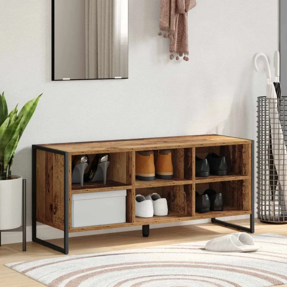 vidaXL Productos Del Hogar-Armario para Zapatos 60 x 35 x 44 cm
