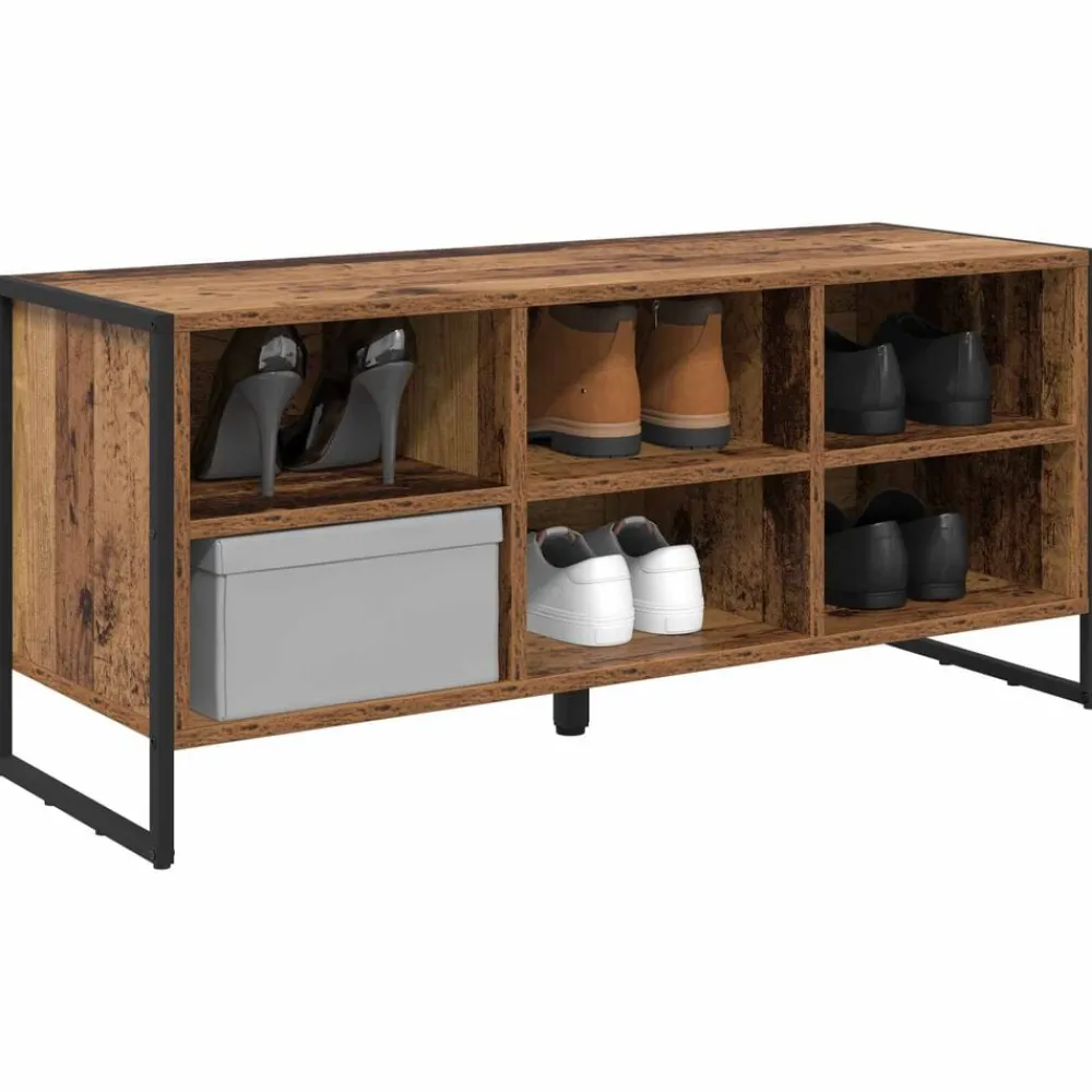 vidaXL Productos Del Hogar-Armario para Zapatos 60 x 35 x 44 cm