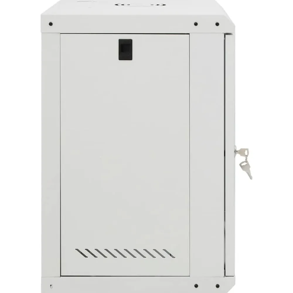 vidaXL Electrónica-Armario rack de red de pared 12U 19" IP20 53x40x30 cm