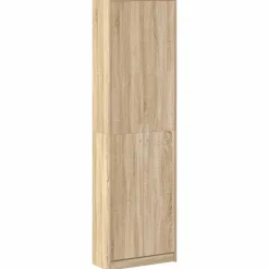 vidaXL Armarios Y Almacenamiento-Armario 55 x 25 x 189 cm Madera de ingeniería