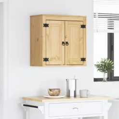 vidaXL Armario SKI Marrón Miel 60 x 32 x 40 cm Madera de pino macizo Hot