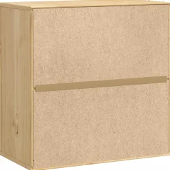 vidaXL Armario SKI Marrón Miel 60 x 32 x 40 cm Madera de pino macizo Hot