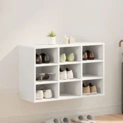 vidaXL Productos Del Hogar-Armario Zapatero 77,5 x 30 x 51 cm Madera de ingeniería