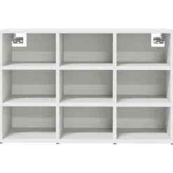 vidaXL Productos Del Hogar-Armario Zapatero 77,5 x 30 x 51 cm Madera de ingeniería