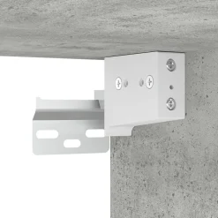 vidaXL Productos Del Hogar-Armario Zapatero con estante Gris hormigón 77,5 x 30 x 51 cm
