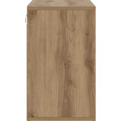 vidaXL Armario Zapatero con estante Roble artesanal 77,5 x 30 x 51 cm Roble artisan Hot