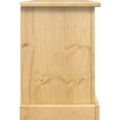 vidaXL Productos Del Hogar-Armario Zapatero Corona 99 x 32 x 49 cm Madera de pino macizo