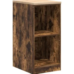 vidaXL Almacenamiento Industrial-Armarios 2 uds para garaje madera ingeniería