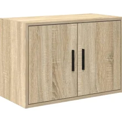 vidaXL Armarios 6 uds para garaje madera de ingeniería Roble Sonoma