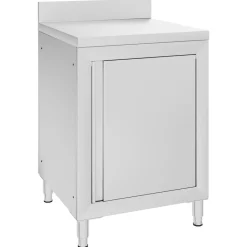 vidaXL Armarios de cocina comercial 2 unidades acero inoxidable Hot