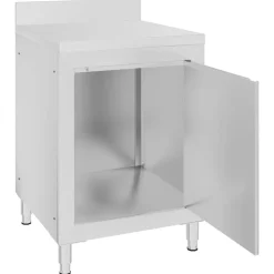 vidaXL Armarios de cocina comercial 2 unidades acero inoxidable Hot