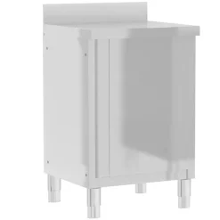 vidaXL Armarios de cocina comerciales 3 piezas de acero inoxidable Sale