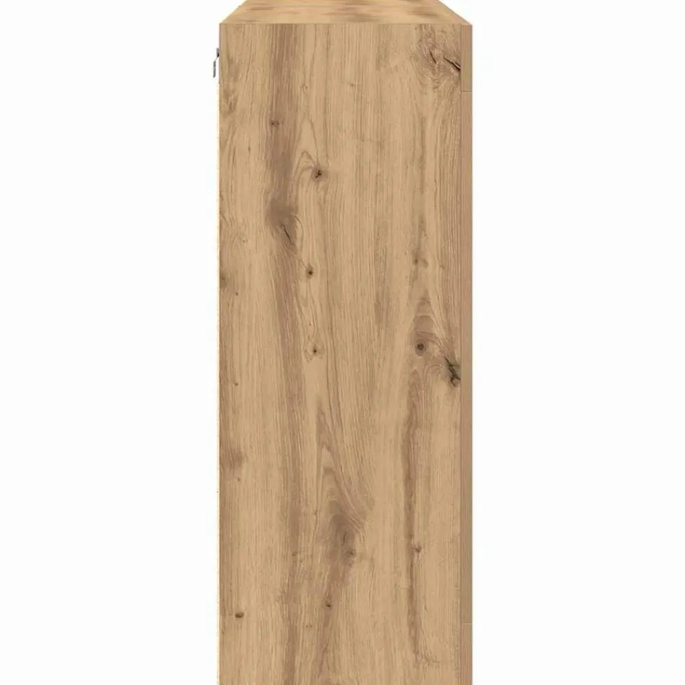 vidaXL Armarios de pared 2 pcs Roble artesanal 69,5 x 34 x 90 cm Roble artisan Discount