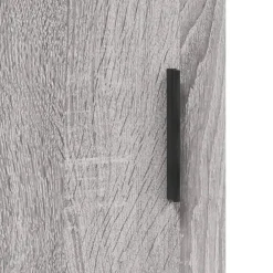 vidaXL Armarios de pared 2 unidades 69,5x34x90 cm Gris sonoma