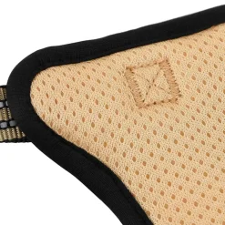 vidaXL Arnés para perros con bandas reflectantes ajustables marrón S Marr&oacute;n Sale