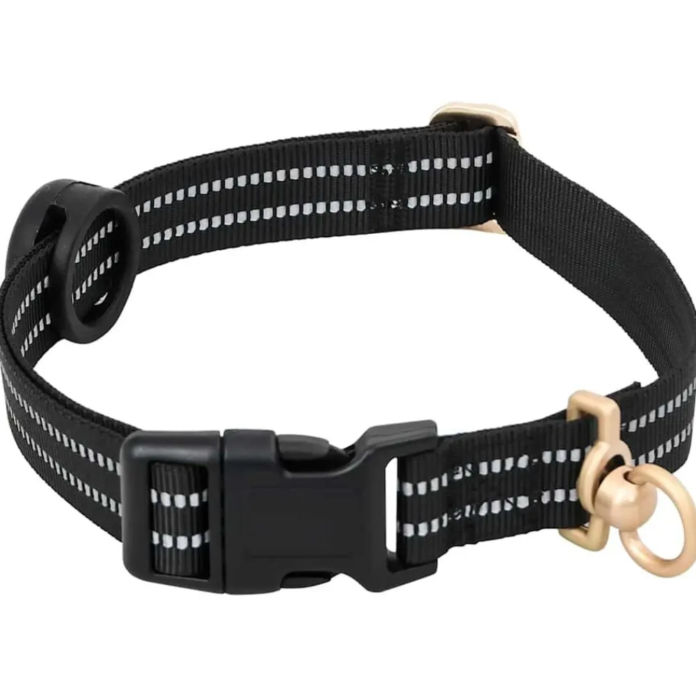 vidaXL Productos Para Mascotas-Arnés para perros con correa y collar ajustable S