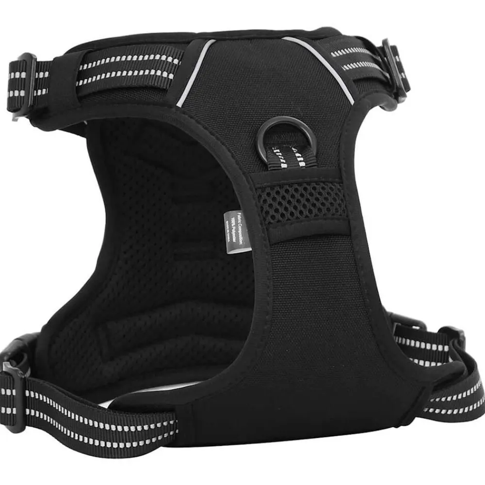 vidaXL Productos Para Mascotas-Arnés para perros con correa y collar ajustable S
