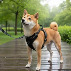 vidaXL Arnés para perros con bandas reflectantes ajustables L Rosa Discount