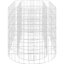 vidaXL Arriate de gaviones de hierro galvanizado 120x50x50 cm Hot