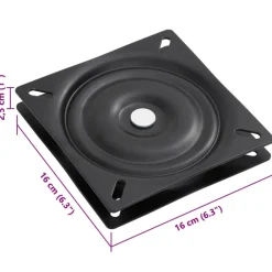 vidaXL Asiento de barco con pedestal altura ajustable 360° giratorio Blanco y azul New