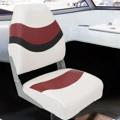 vidaXL Vehículos-Asiento de barco con pedestal altura ajustable 360° giratorio