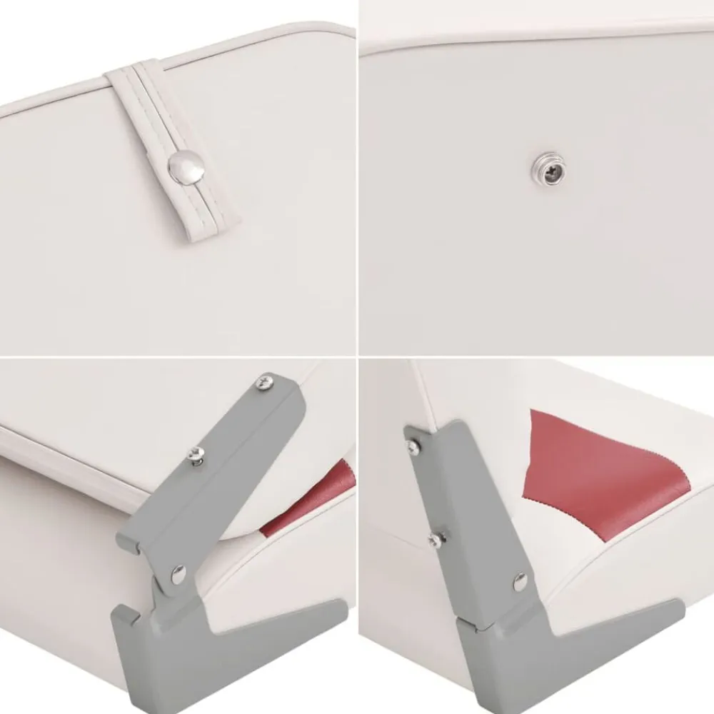 vidaXL Vehículos-Asiento de barco con pedestal altura ajustable 360° giratorio