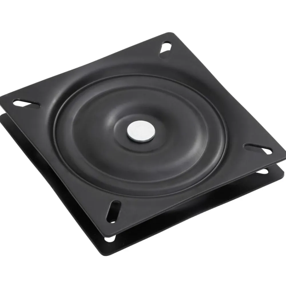 vidaXL Asiento de barco con pedestal altura ajustable 360° giratorio Azul y blanco